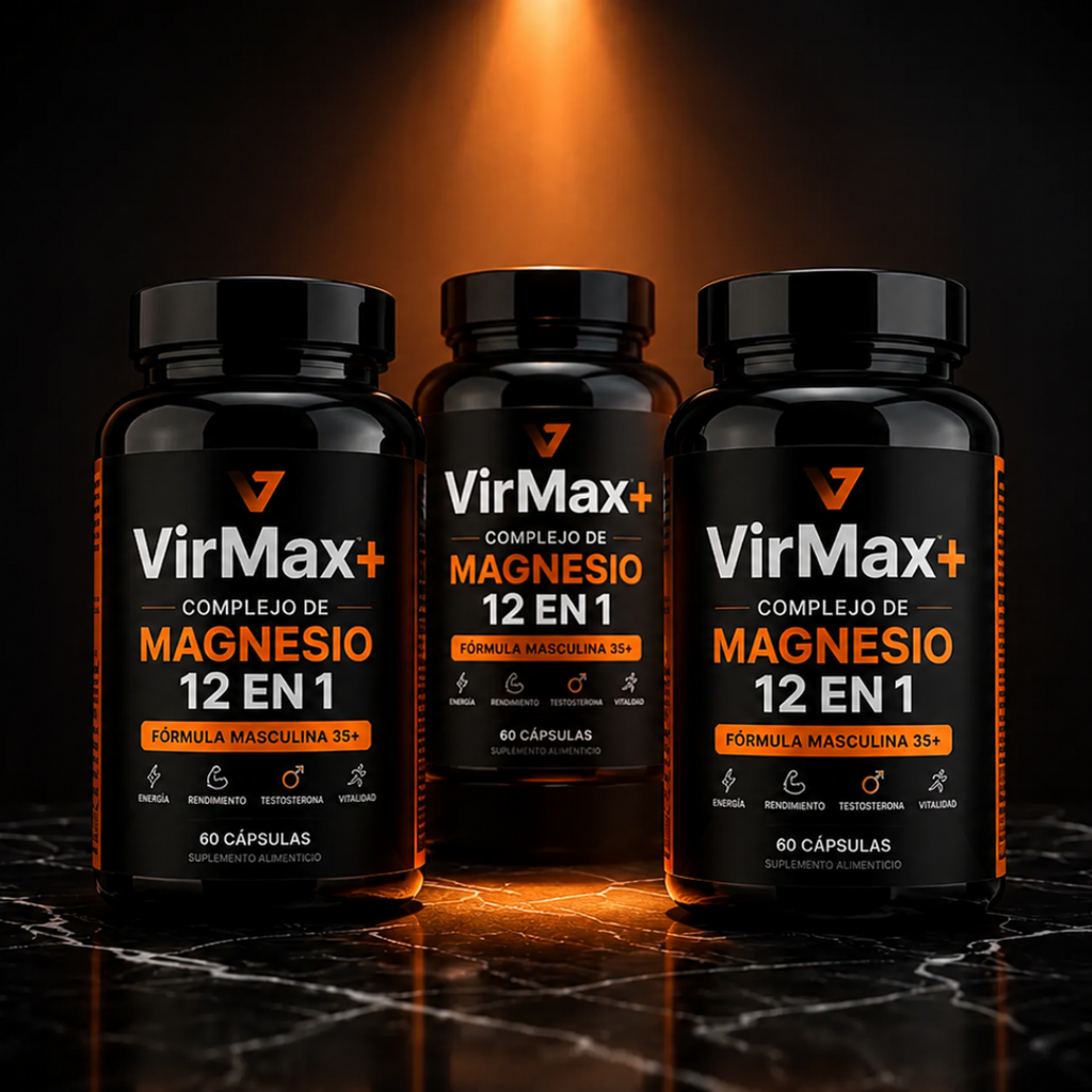 VirMax Plus® — Pack 3 Meses | Complejo de Magnesio 12 en 1